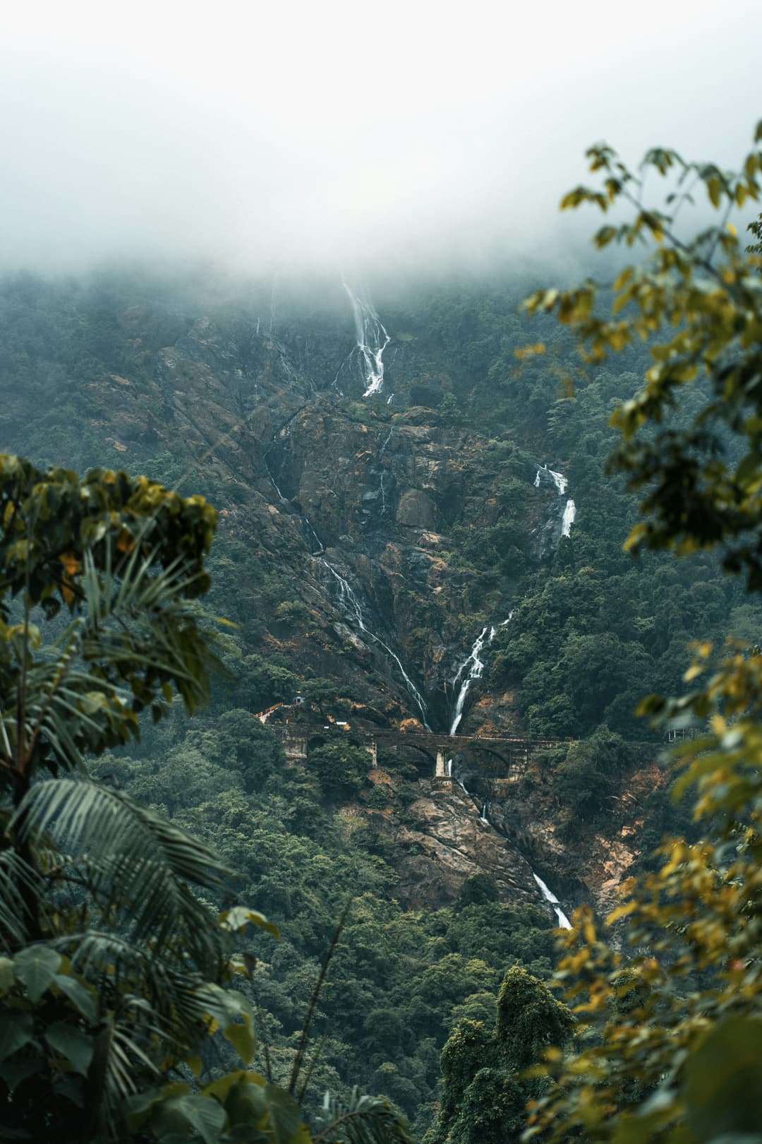 Explore Goan waterfalls amidst the beauty of Goan roads less traveled.